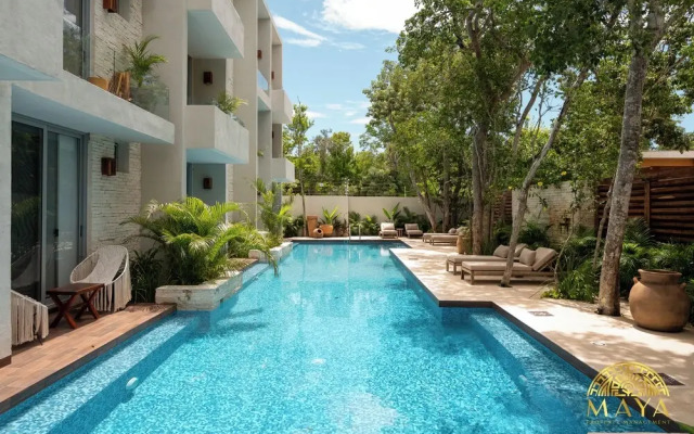 NHOA 203A 2BR Condo Pool View Aldea Zama