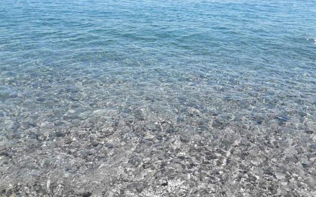 Magic Etna and glamorous blue sea