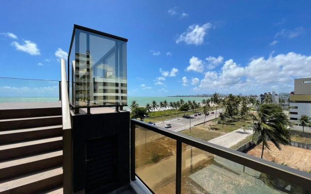 Apartamento de um quarto a beira-mar