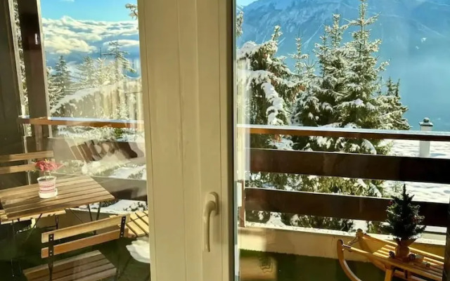 Vue imprenable sur les Alpes