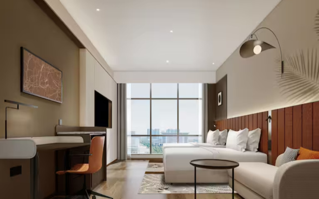 Hilton Garden Inn Yuncheng Wanrong – Guest Rooms – Yuncheng