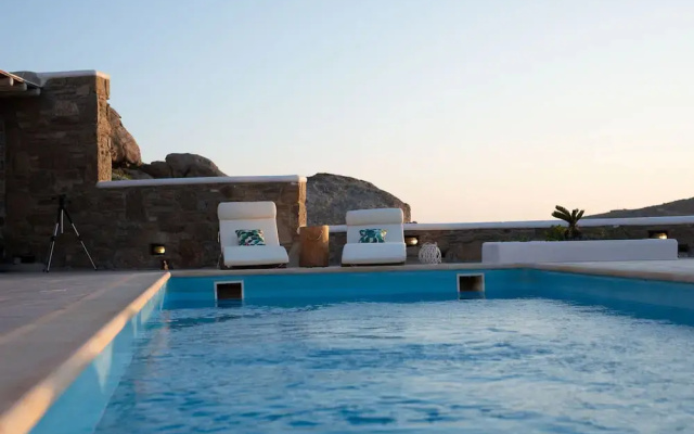 Mykonos Villa Sympatico Private Pool Sea Vistas
