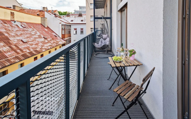Charming loft with balcony