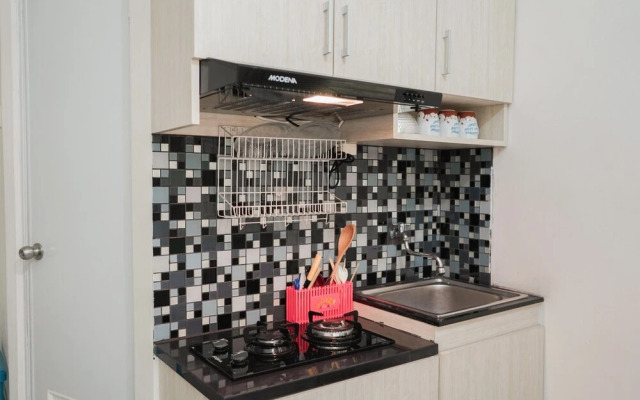 2BR Apartment with Sofa Bed at Green Pramuka City