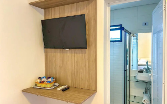 Timo Flat a Beira mar na Praia de Guaratuba SP