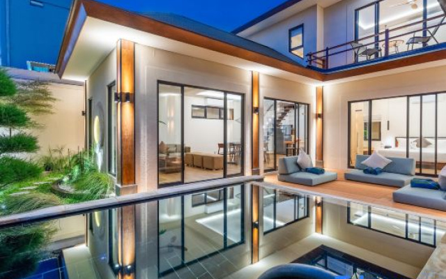 Oasis Residences Sanur – Family-Friendly 3-BR Villa with Private Pool & Garden – Outside – Denpasar