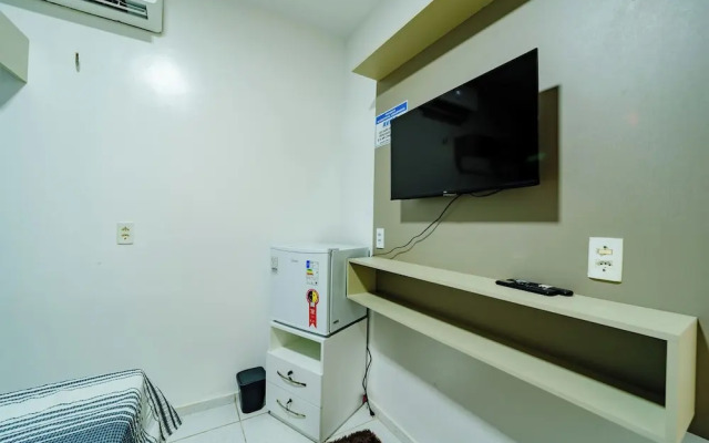 Flat c Wi-fi e Ar-condicionado Perto do Aeroporto