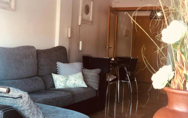 Apartamento con terraza y piscina en Malgrat de Mar