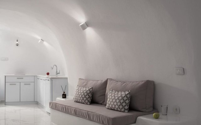 White Concept Caves