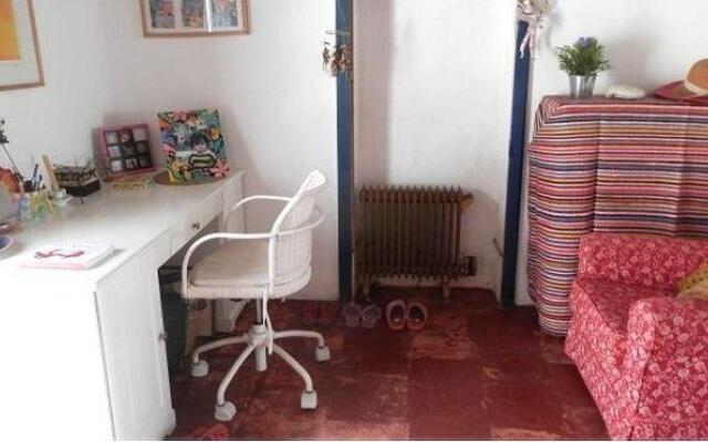 Blue and Yellow Mediterranean House