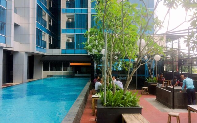 Pleasant Studio Apartment at Tamansari The Hive