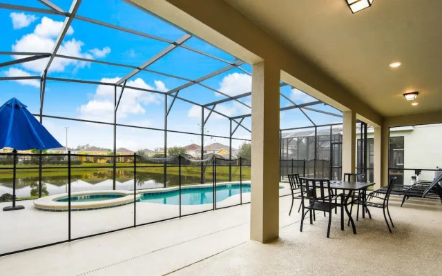 Veranda Palms Lakeview 6br Villa Pool Spa, Disney