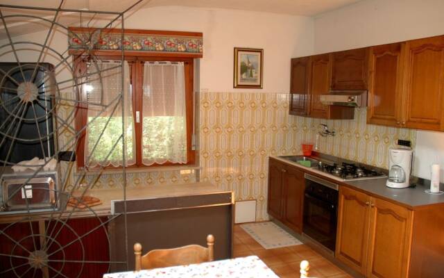 Apartment in Levico Terme With Balcony, Garden, Fireplace