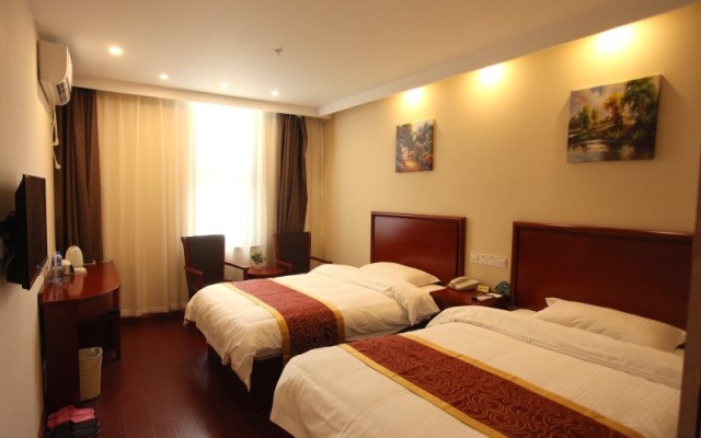 GreenTree Inn Shanghai National Convention Center Beiqing Road Fengzhong Road Shell Hotel – Guest Rooms – Shanghai