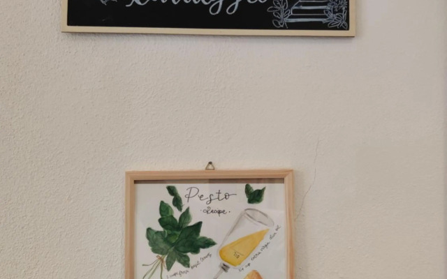 Vista sul carruggio, centro storico di Chiavari