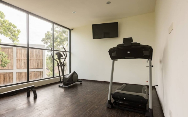 Amazing Studio With Private Pool Gym & Temazcal