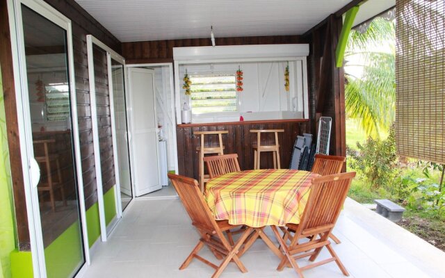 Bungalow With 2 Bedrooms in Rivière-salée, With Furnished Terrace and