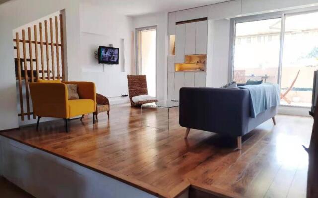Appt 70m2, 3P, Toit-terrasse, Vue mer, Proche plage