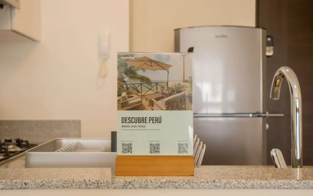 w Elegant 1BR Retreat in the Heart of San Isidro