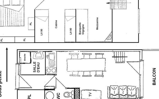Appartement Hauteluce, 3 pièces, 6 personnes - FR-1-293-9