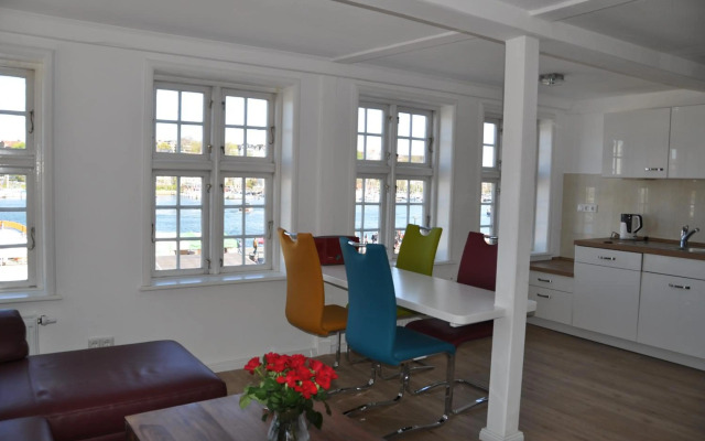 Hafenblick vom Kapitänshaus