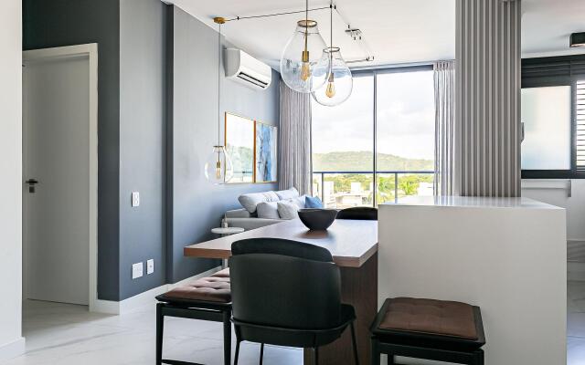 Rooftop com piscina em Jurerê Internacional #JA15