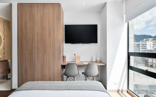 w Stunning Loft w Modern Deco in Bogota