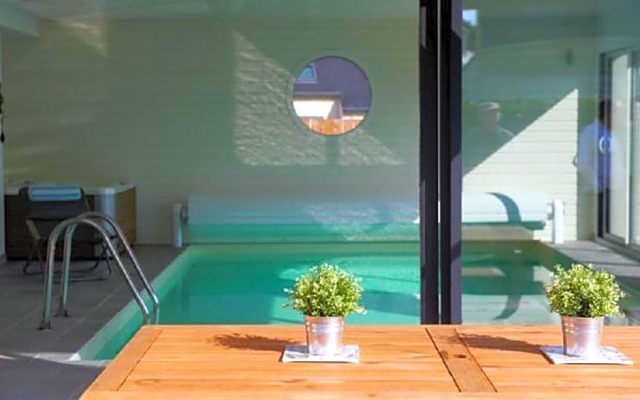 Modern villa in Plouneour-Trez  with private pool