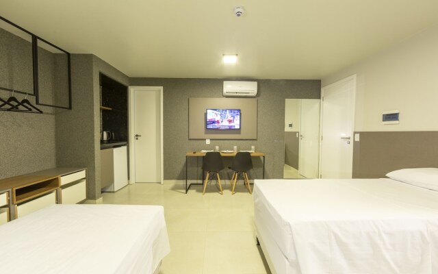 Apartamento moderno e bem localizado em Ponta Negra