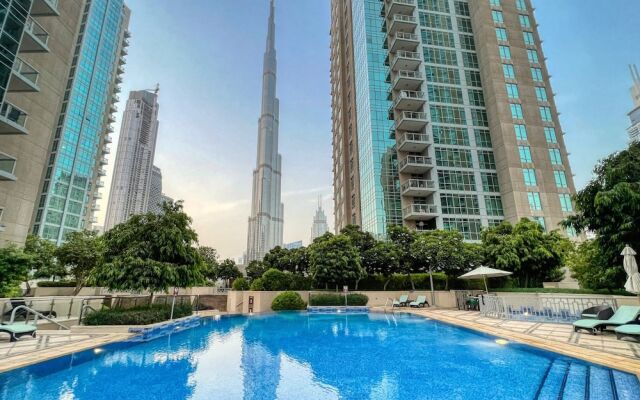Manzil - Spacious 3B Villa w/ Burj & Fountain View