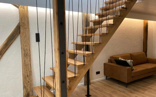 Wooden Soul : duplex 2 chambres avec jardin commun