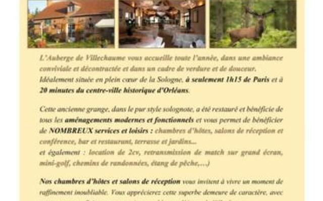 Auberge de villechaume