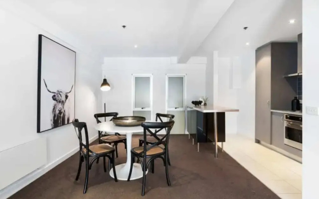 Light-filled Converted Warehouse 2 Bedroom Apartment in Prahran