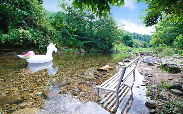 Danyang Countryside Path in Forest Pension