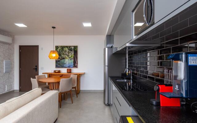 Apto moderno no Setor Bueno RCH2207