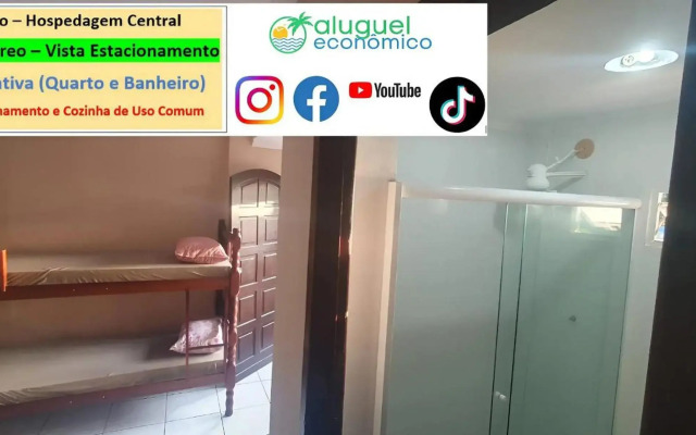 Cabo Frio - Hospedagem Central - Aluguel Economico