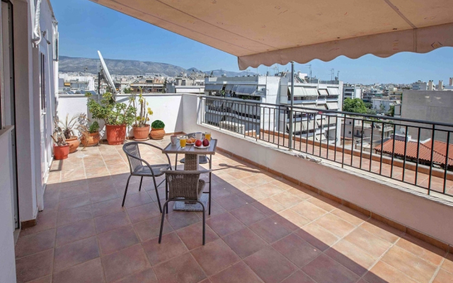 Rooftop apt. with great veranda by GHH, Palaio Faliro