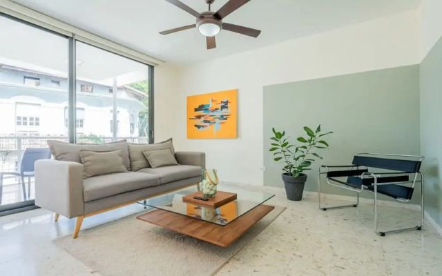 w Cozy 1BR in Casco Antiguo