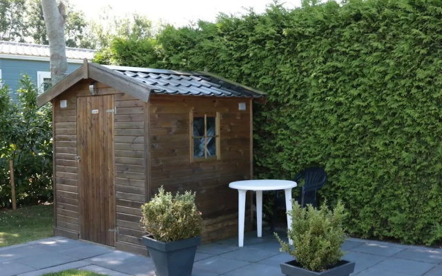 Tidy Chalet with Microwave near Wadden Sea
