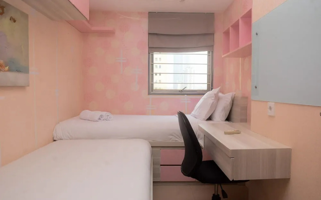 New and Spacious 2BR at Maple Park Apartment – Guest Rooms – Jakarta