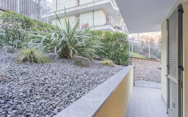 We Lake Como in Argegno