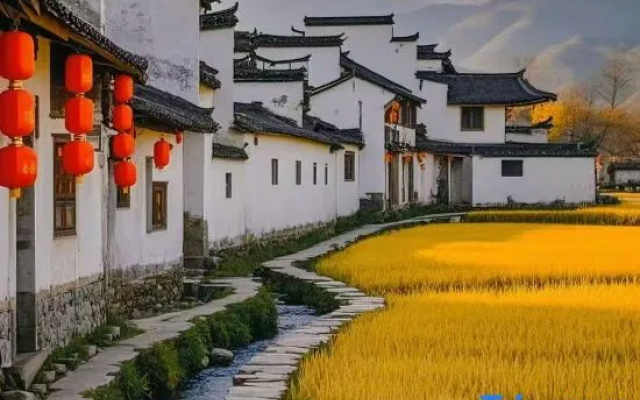 Hongcun Neighborhood · Smart Holiday Courtyard Homestay – Outside – Huangshan