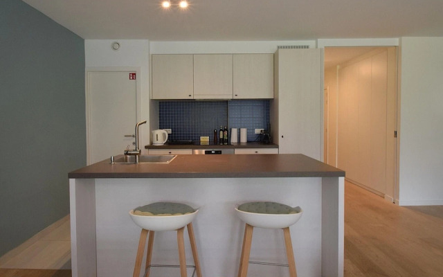 Modern Apartment Near Beach and Garden Views