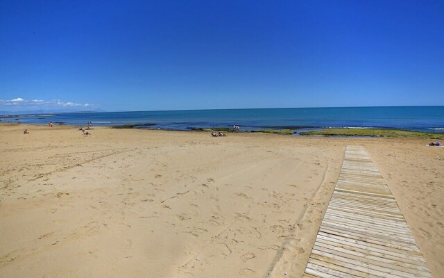 The nearest bungalow to the beach