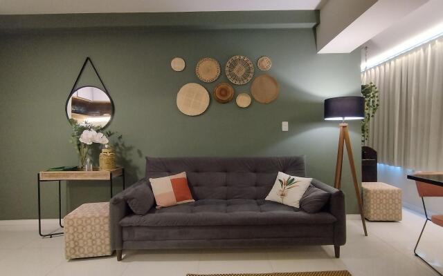 Lindo studio na área central de Poços