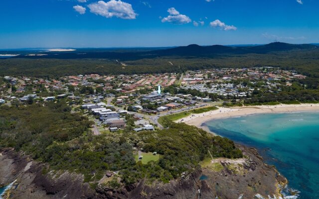Blue View at Fingal Bay