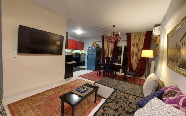 One bedroom apartment new with large living room