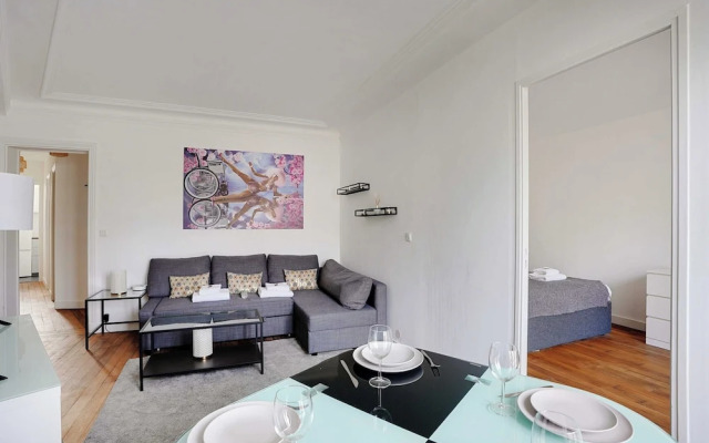 Chic Apartment - 1br/4p - Next to Paris