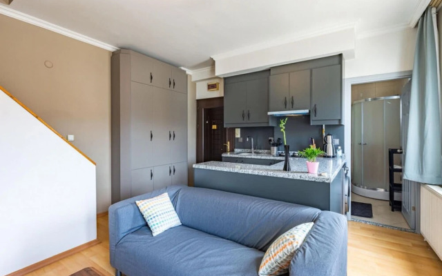Central and Modern Flat With City View in Sisli