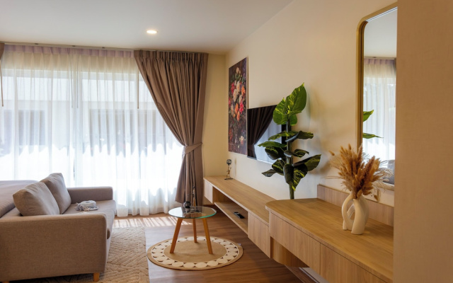 1BR Walk to Lamai Beach Sauna & Gym C264